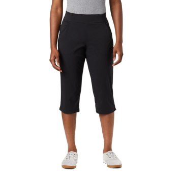 Columbia Anytime Casual Capri, Pantalones Negros Para Mujer | 237806-EVS